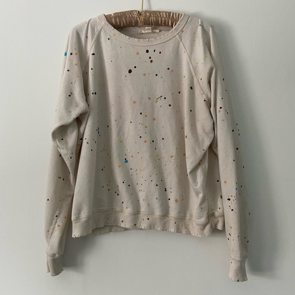 Lovestitch Splatter Paint Crewneck Sweatshirt - Picture 4 of 11